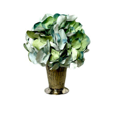 Load image into Gallery viewer, [JCH-AHDLB] Glass Julep Cup Hammered - Artificial Hydrangea Light Blue
