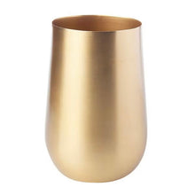 Load image into Gallery viewer, [MVGL-ADALYY] Metal Vase Gold Large - Artificial Dahlia &amp; Rose Yellow and Hydrangea Basil
