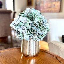 Load image into Gallery viewer, [NORL-AHDLB] Silver Vase Metal Large - Artificial Hydrangea Light Blue
