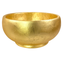 Load image into Gallery viewer, [RBL-G-M] Resin Round Bowl Gold Leaf - Preserved Moss