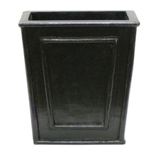 Load image into Gallery viewer, [WNFP-BA-PNMLP] Wooden Narrow Flared Container Black Antique - Pensularia &amp; Multicolor