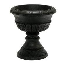 Load image into Gallery viewer, [WU-BA-PNMLP4] Wooden Urn Black Antique - Multicolor w/ Pensularia, Clover, Roses, Banksia, Protea &amp; Hydrangea Basil