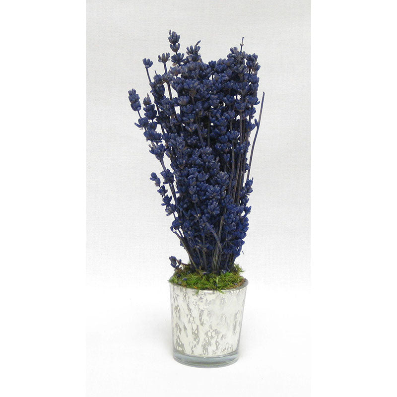 Mercury Glass Votive - Lavender
